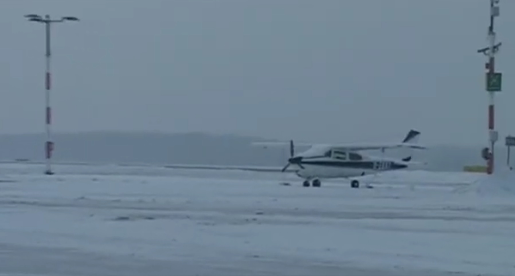 Der Airport im Winter 2010 – Archiv Perlen