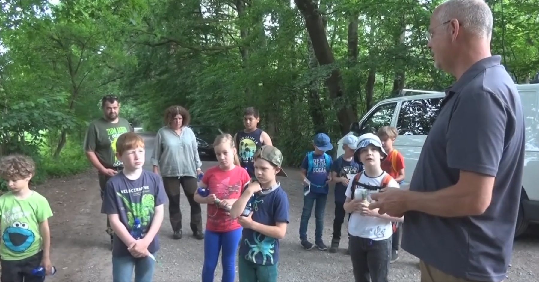 Ferienspiele – mit dem Jäger im Revier unterwegs