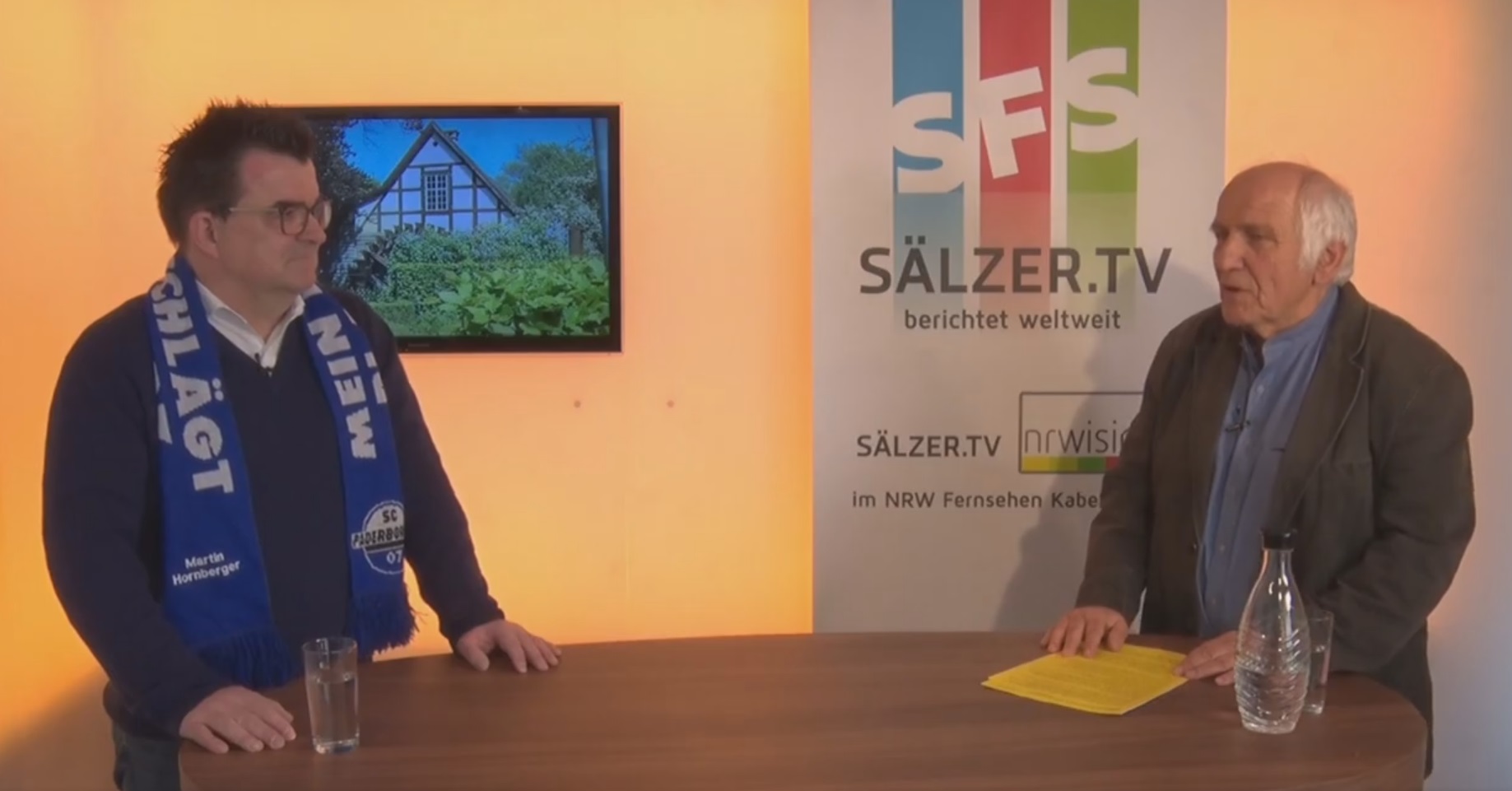 Martin Hornberger vom SC Paderborn im Interview