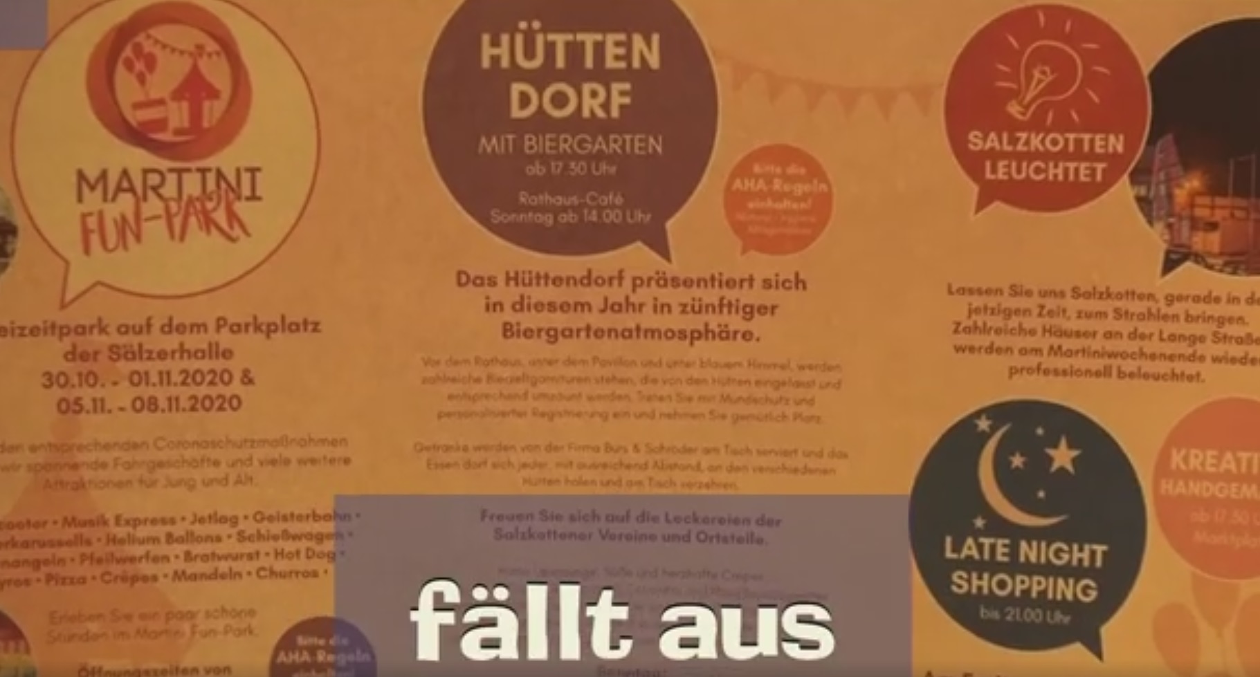 Martini 2020 endgültig abgesagt