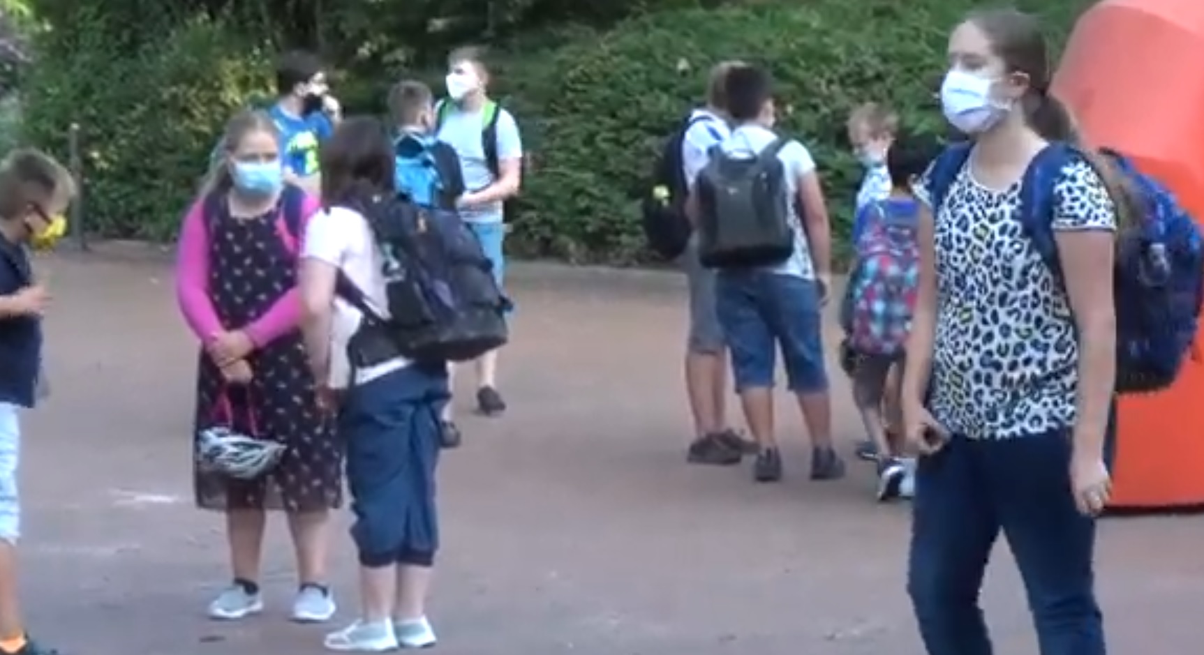 Schulstart mit Maskenpflicht