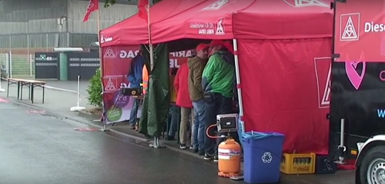 Streik bei Perimeter Salzkotten