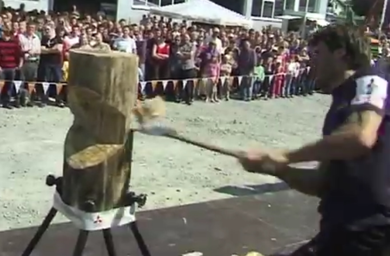 ARCHIVPERLEN: Timbersports – die Weltklasse der Holzfäller in Salzkotten