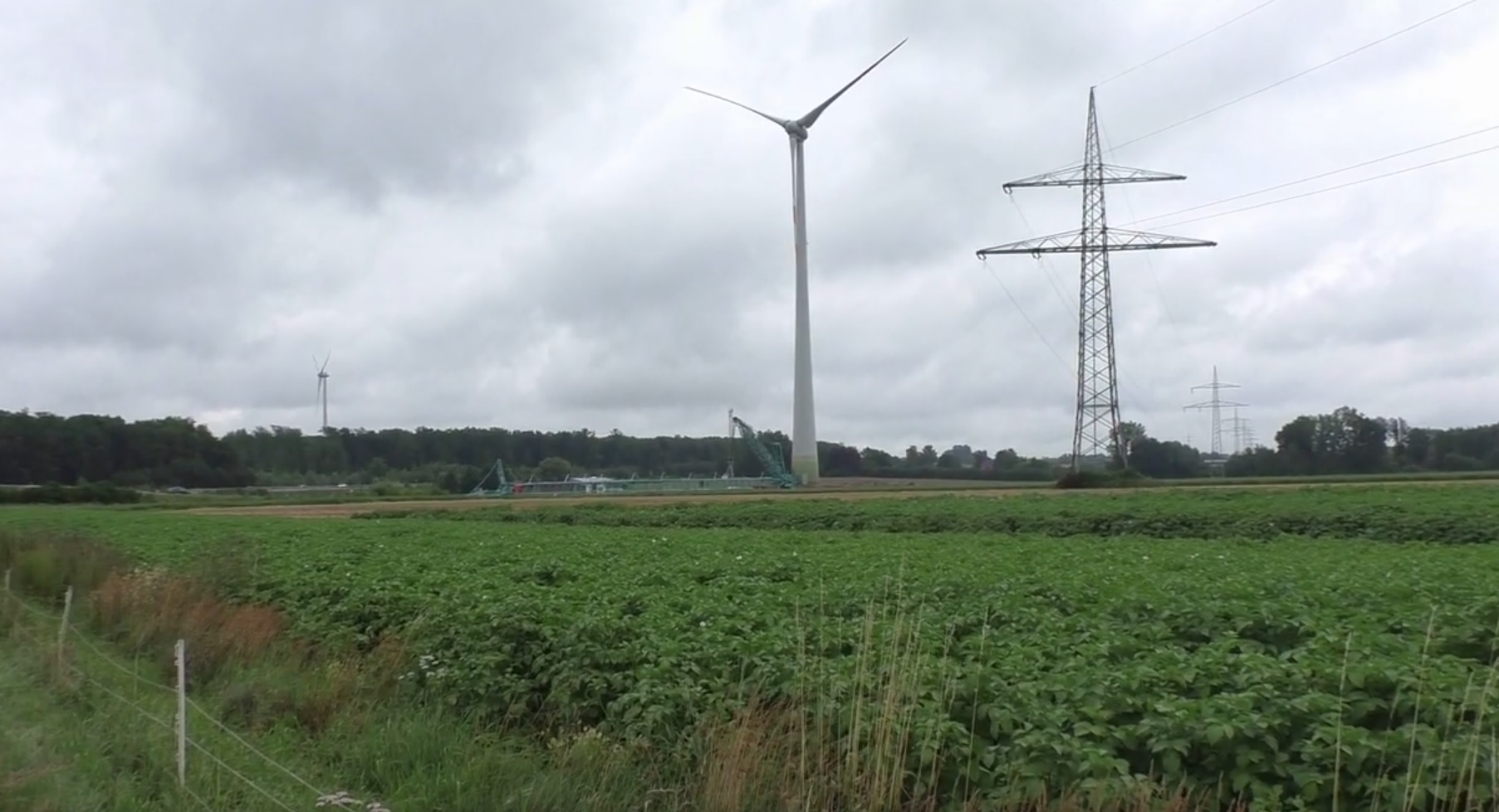 Nach Sternzug – Windrad komplett